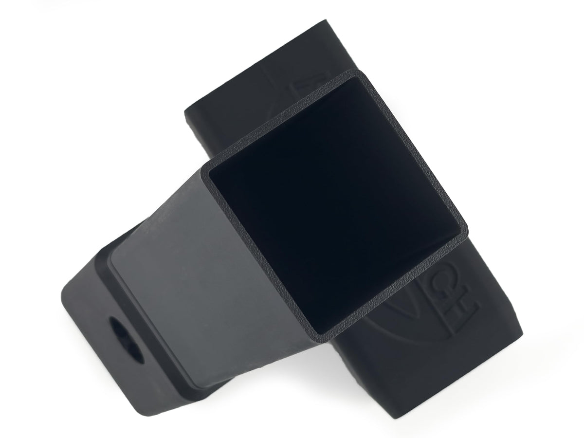Original Regular Hidey-Hitch with storage compartment open.