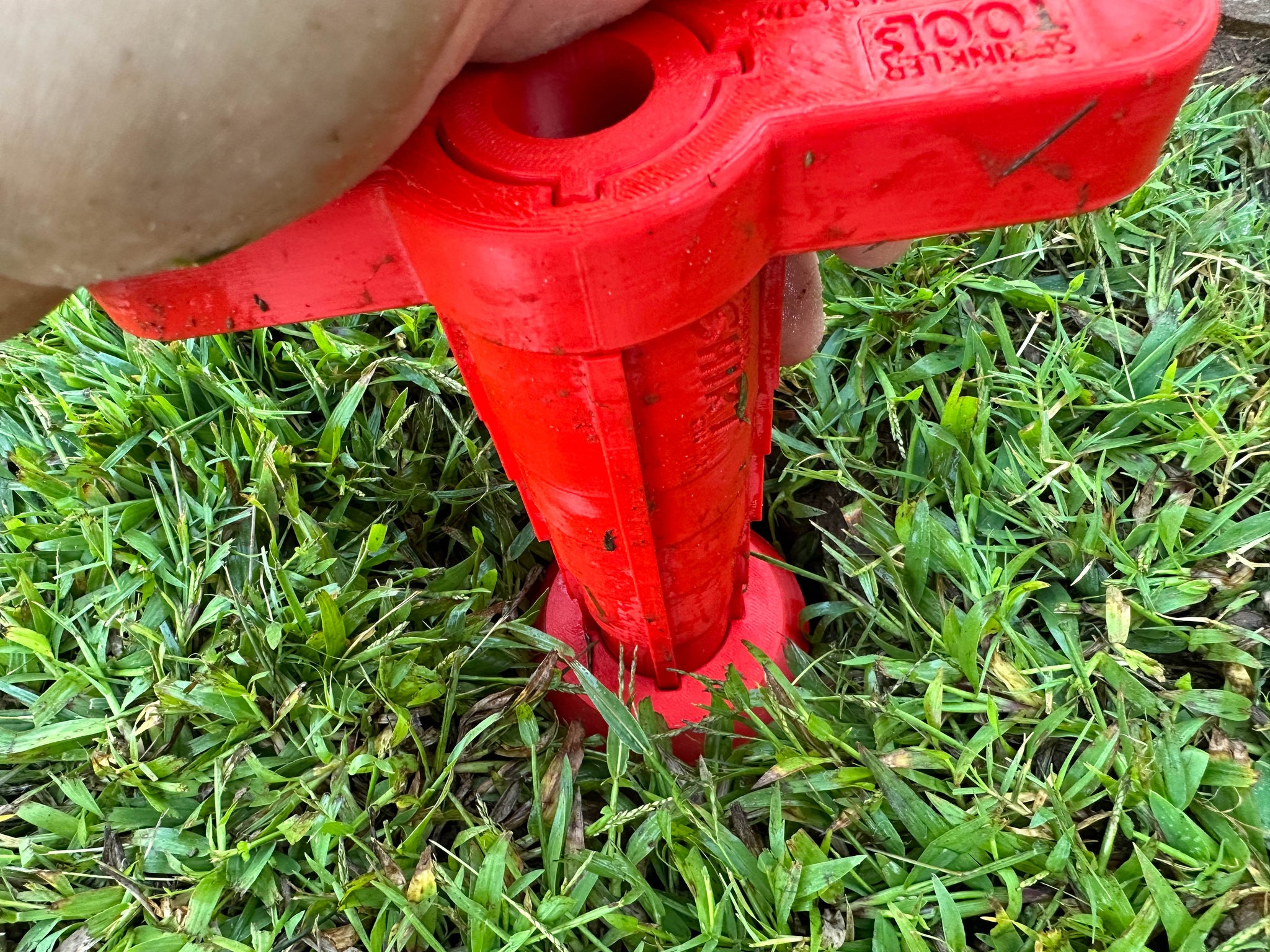 Sprinkler SHIRT (Sprinkler Head and Irrigation Removal and Replacement